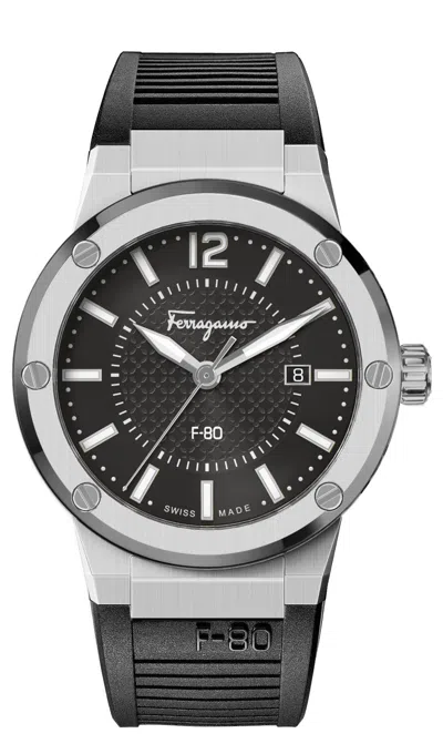 Ferragamo Men's 44mm Quartz Watch In Black