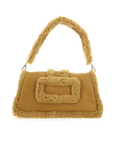 Jacquemus Handbags. In Camel