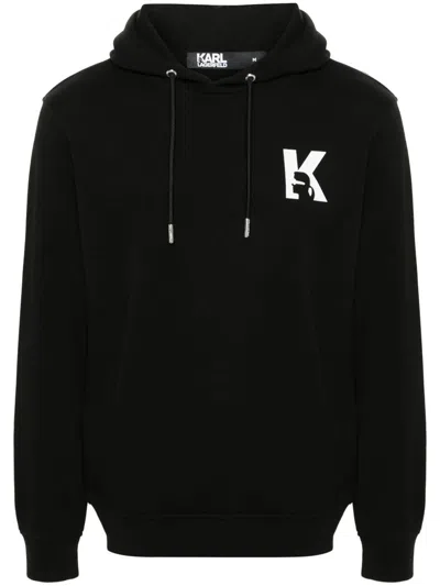 Karl Lagerfeld Jerseys & Knitwear In Black