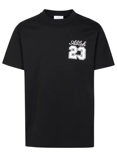 Off-white 'logo 23' Black Cotton T-shirt