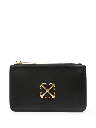 Off-white Small Leather Goods In Black