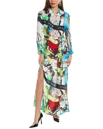 Alice And Olivia Chassidy Shirtdress In Multi