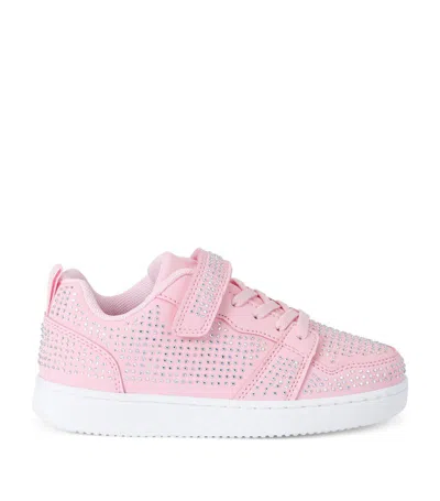 Lelli Kelly Kids' Crystal-embellished Polvere Di Stelle Sneakers In Pink