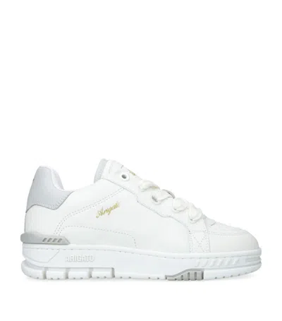 Axel Arigato Leather Haze Sneakers In White