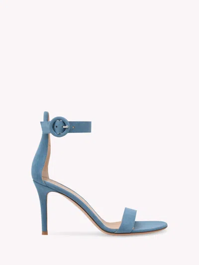 Gianvito Rossi Portofino High Heel Sandals Female Blue