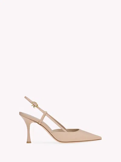 Gianvito Rossi Ascent 85 Slingback Pumps In Pink