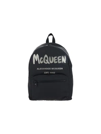 Alexander Mcqueen Alexander Mc Queen Backpack In Black