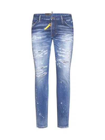 Dsquared2 Jeans In Navy