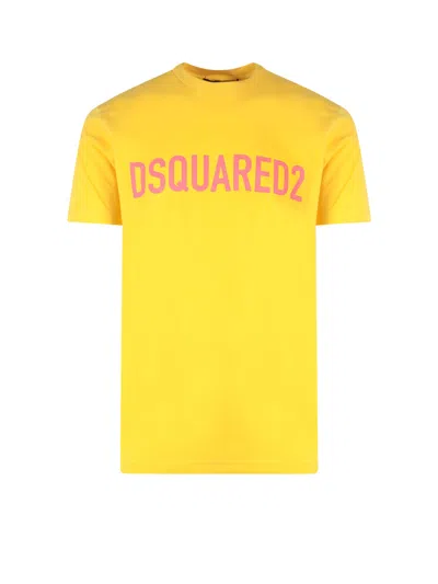 Dsquared2 T-shirt In Giallo