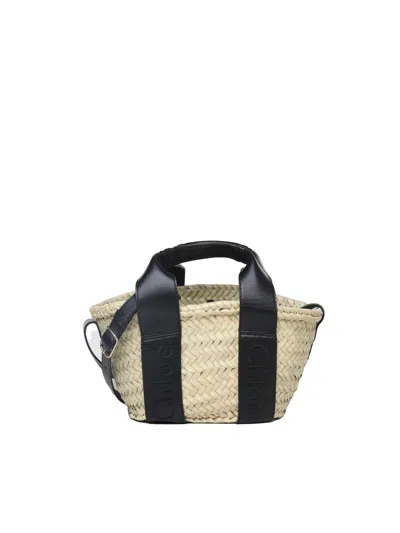 Chloé Small Basket Bag In Nero