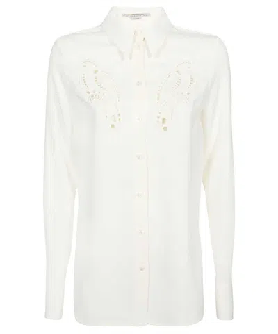 Stella Mccartney Shirt In White Viscose In Bianco