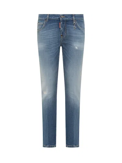 Dsquared2 Cool Girl Jeans In Navy Blue
