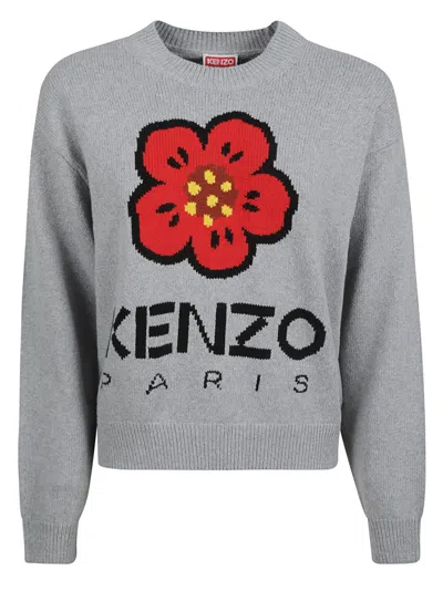 Kenzo Paris Comfort Jumper In Grey