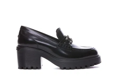 Hogan H649 Loafers In Black