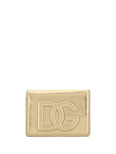 Dolce & Gabbana Continental Wallet In Oro