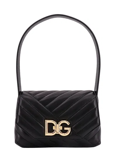 Dolce & Gabbana Lop Shoulder Bag In Black