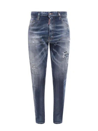 Dsquared2 Cool Guy Jean Jeans In Navy Blue
