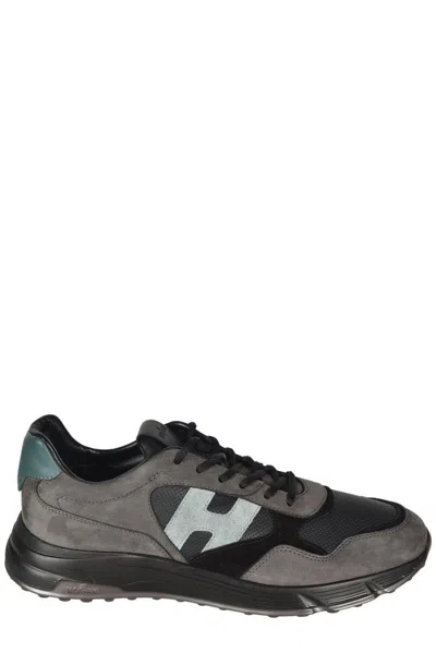 Hogan Hyperlight Panelled Lace-up Sneakers In J