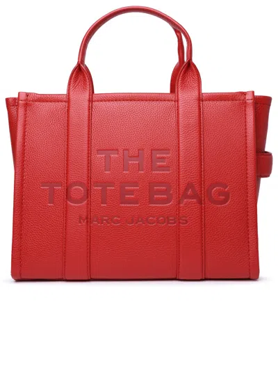 Marc Jacobs Borsa The Mini Tote Pelle In Red