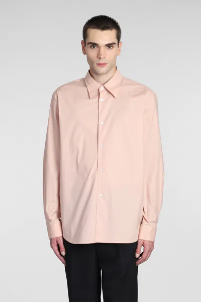 Acne Studios Shirt In Rose-pink Cotton In Aht Blush Beige