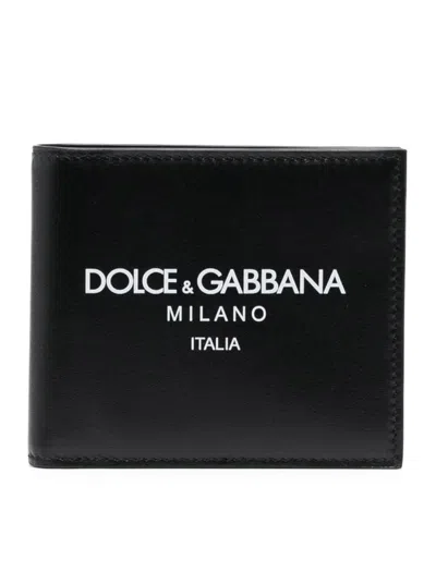 Dolce & Gabbana Wallet In Print Dg Milano
