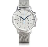 LOCMAN DESIGNER MEN'S WATCHES 1960 SILVER STAINLESS STEEL MEN'S CHRONOGRAPH WATCH