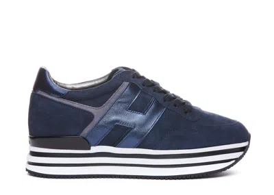 Hogan H483 Sneakers In Blue
