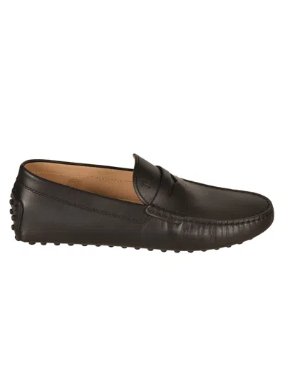 Tod's Gommino 64c Loafers In Black