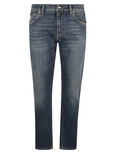 Dolce & Gabbana Classic Fitted Jeans In Variante Abbinata