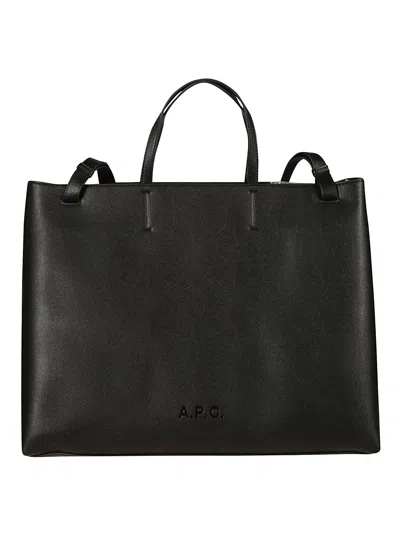 Apc Market Small Tote Bag In Black