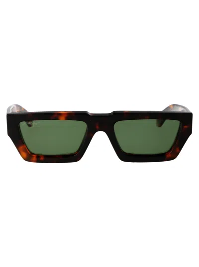 Off-white Manchester Sunglasses In 6055 Havana