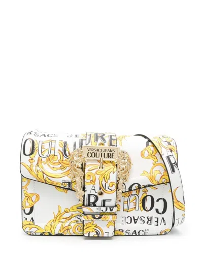 Versace Jeans Couture Bags Range F - Couture 01, Sketch 1 Logo Couture Saffiano In White