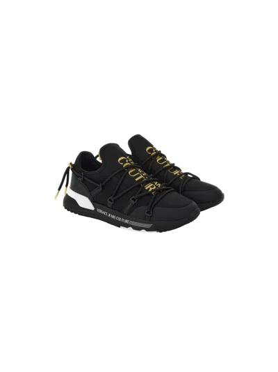 Versace Jeans Couture Sneakers Fondo Dynamic Dis. Sa6 In Eg89 Black/gold