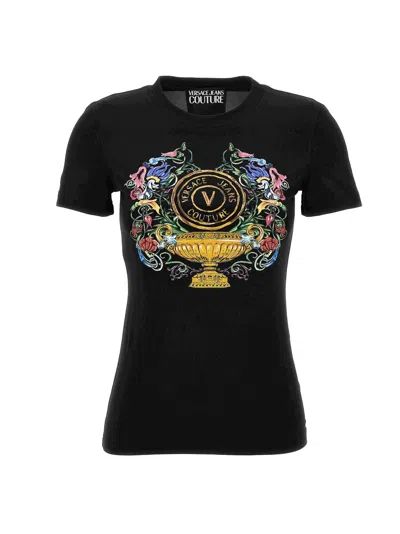 Versace Jeans Couture T-shirt  Damen Farbe Schwarz In Black