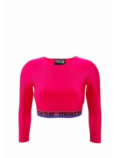 Versace Jeans Couture T-shirt In Pink