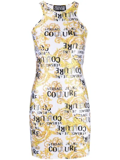 Versace Jeans Couture Dress In White