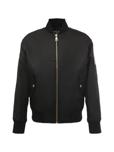 Versace Jeans Couture Logo Couture Bomber In Black