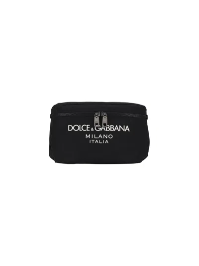 Dolce & Gabbana Belt Bag In Nero
