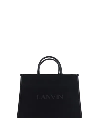 Lanvin Tote Handbag In Nero
