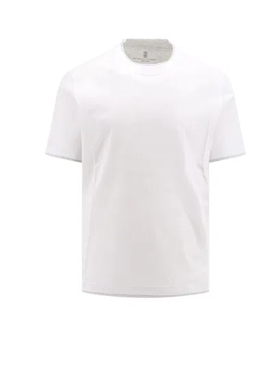Brunello Cucinelli T-shirt In White
