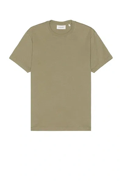 Frame Duo Fold Tee In Dry Sage