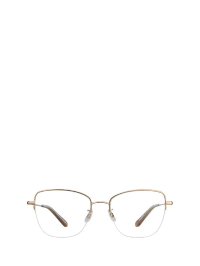 Garrett Leight Eyeglasses In Rose Gold-dove