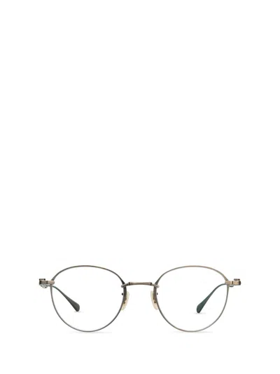 Mr Leight Mr. Leight Eyeglasses In Antique Gold-beachwood