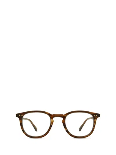 Mr Leight Mr. Leight Eyeglasses In Tobacco-antique Gold