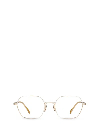 Mr Leight Mr. Leight Eyeglasses In Matte White Gold-moonstone