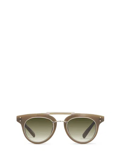 Mr Leight Mr. Leight Sunglasses In Crescent-white Gold