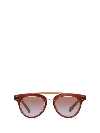 Mr Leight Mr. Leight Sunglasses In Rosewood-rose Gold