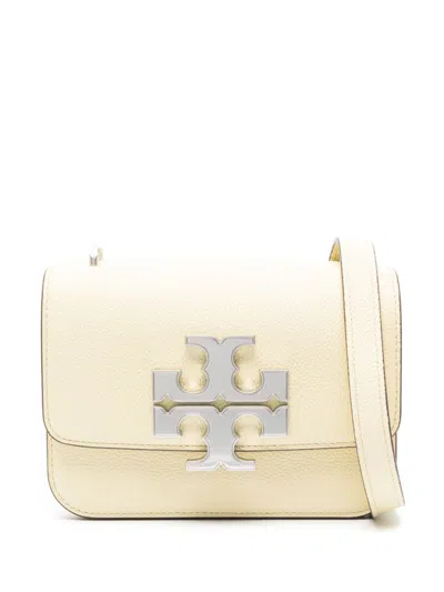 Tory Burch Eleanor Small Leather Shoulder Bag In White