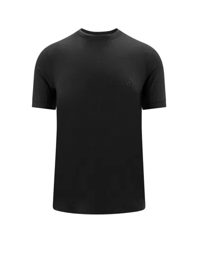 Giorgio Armani T-shirt In Black