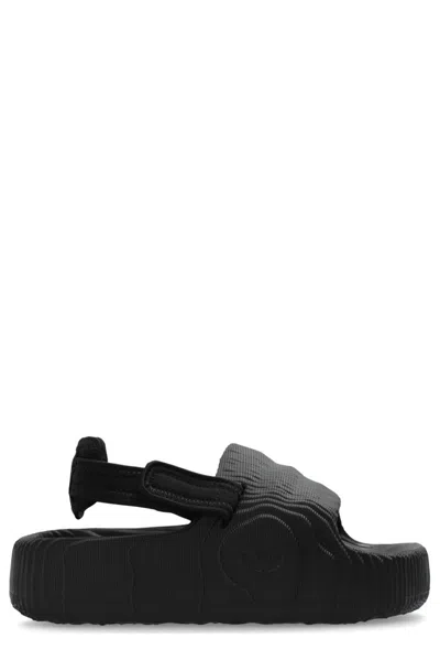 Adidas Originals Adilette 22 Slingback Slides In Black